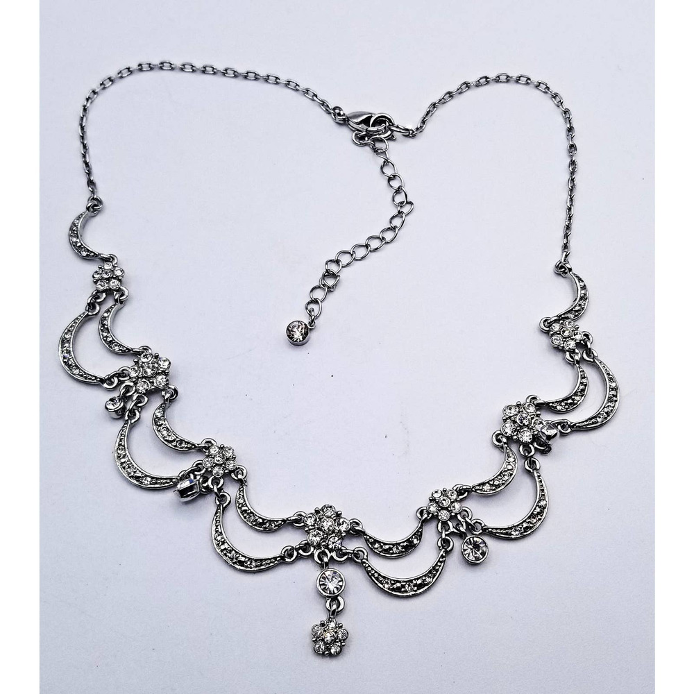 Kenneth Jay Lane Crystal Choker Necklace - image 1